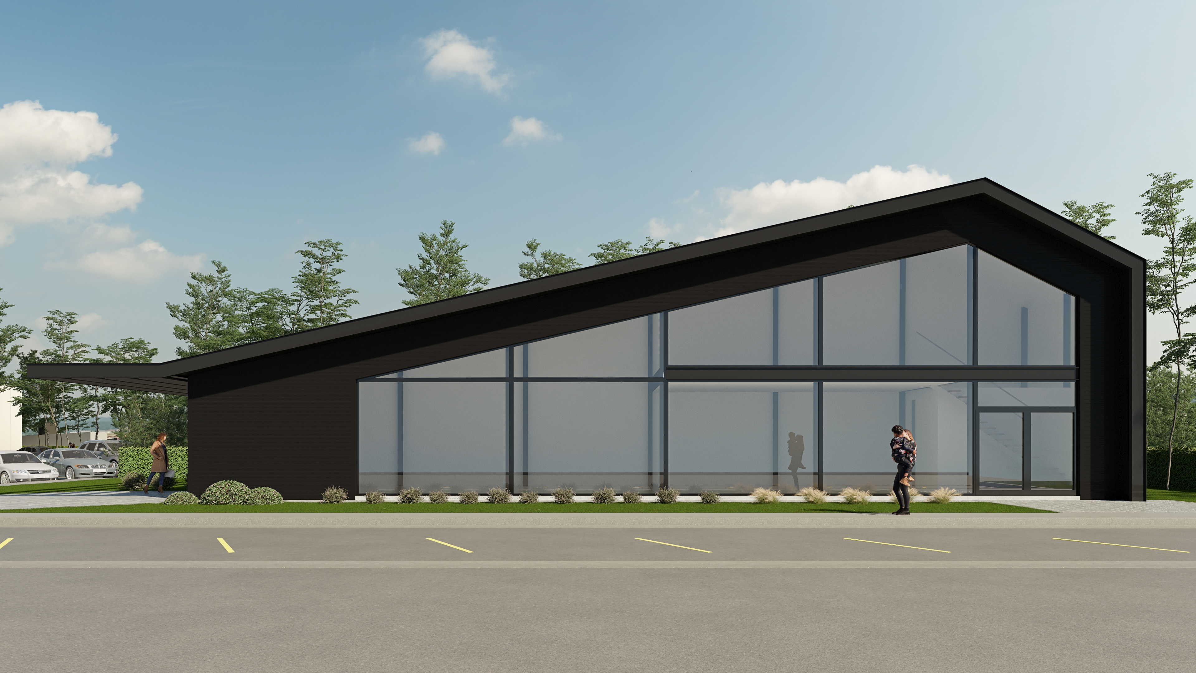 Estructura, escala y diseño: así será el local que promete transformar una estratégica esquina de Funes